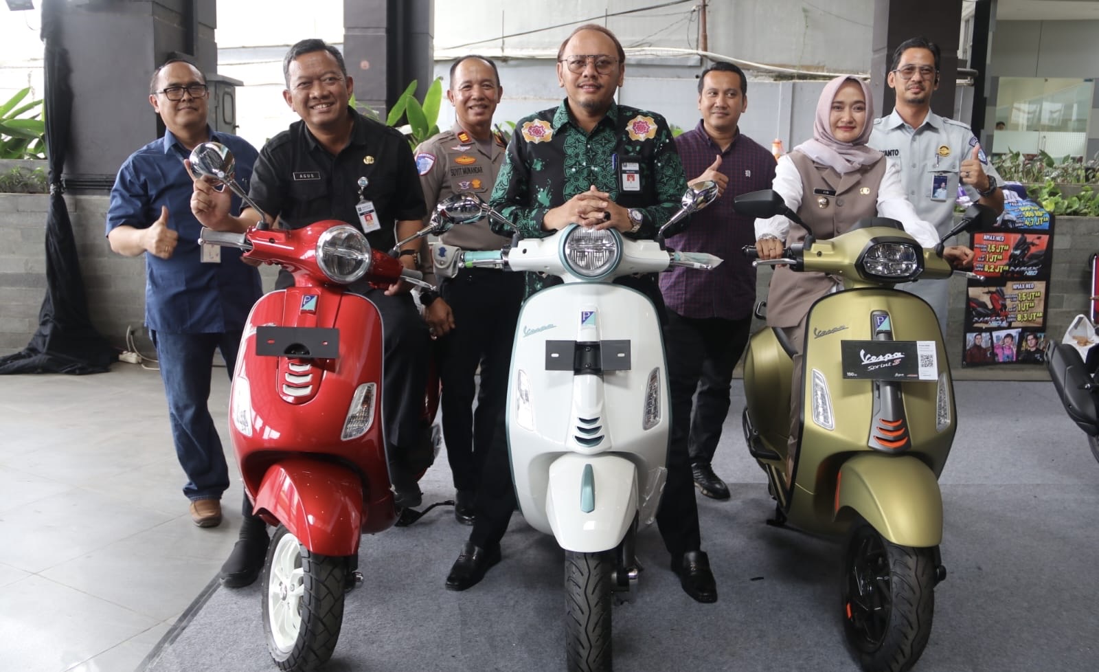 Tren Elektrifikasi Kuasai Government Auto Show 2025 di Rita Supermall Tegal