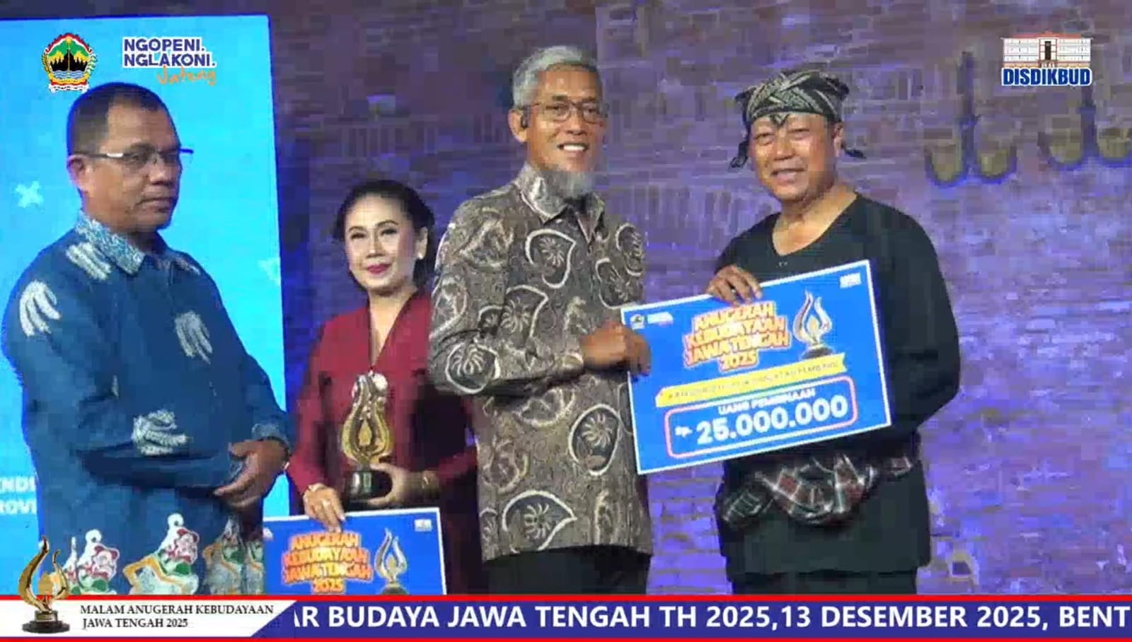 Yono Daryono : Tegal Tetap Menyala sebagai Kota Teater