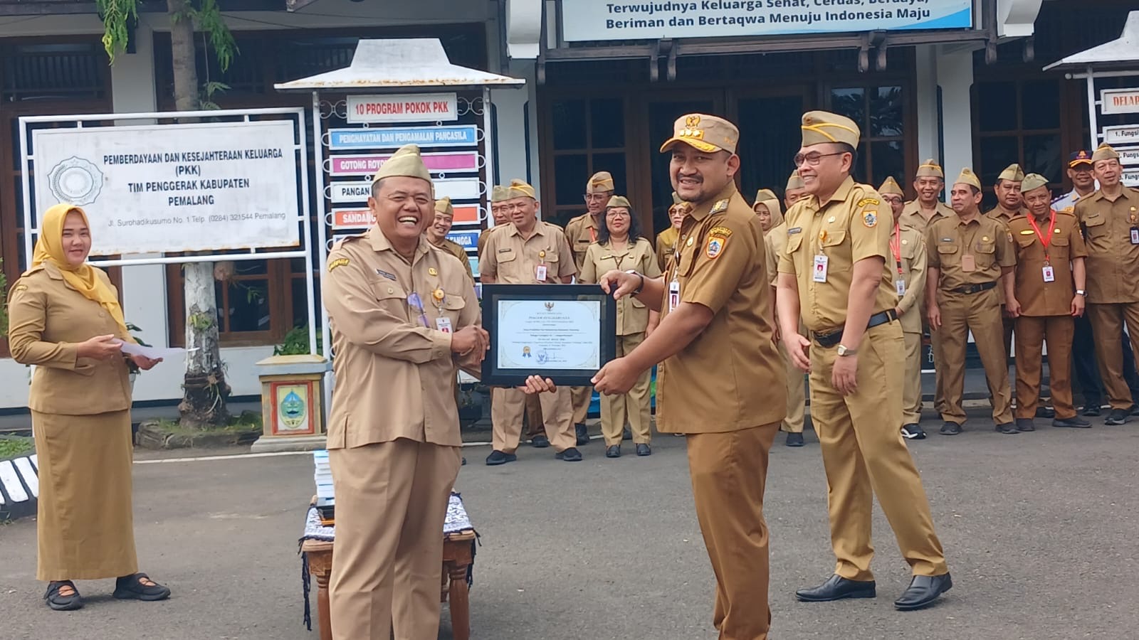 Bupati Pemalang Apresiasi ASN Berprestasi
