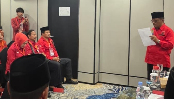 Hasil Konfercab, Cahrudin Pimpin DPC PDIP Brebes Gantikan Indra Kusuma