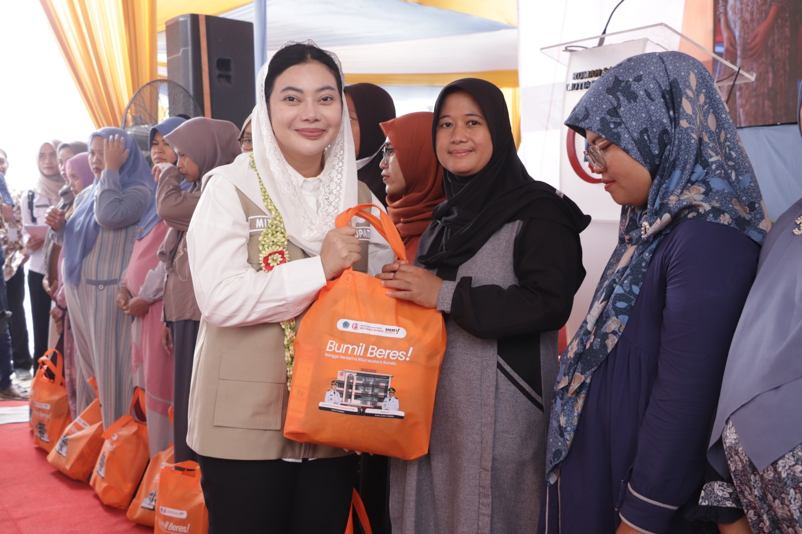 500 Ibu Hamil Periksa Kesehatan Gratis di Brebes untuk Cegah Stunting