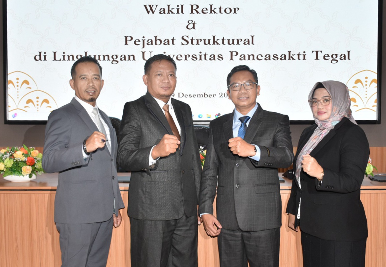 4 Wakil Rektor UPS Tegal Perkuat Target Kampus, Prof Taufiqulloh: Pahami Out of The Box