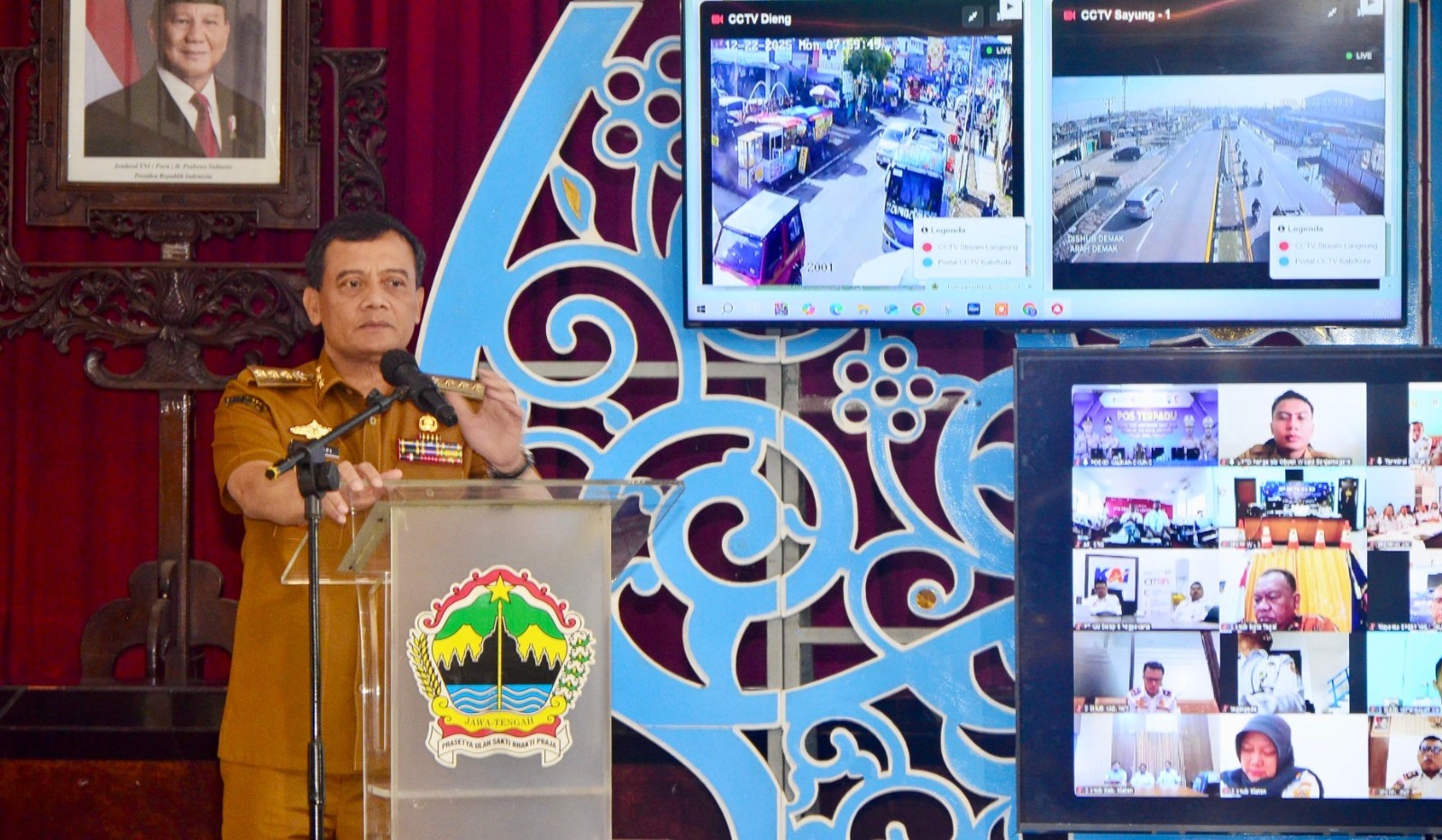 Pemprov Jateng Aktifkan Posko Terpadu Nataru