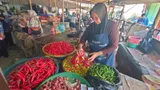 Harga Cabai di Pasar Pagi Tegal Lagi Murah Meriah