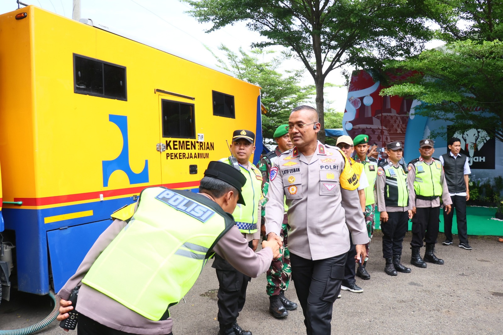 Pantau Arus Mudik Nataru di Pospam Pejagan, Ini Instruksi Wakapolda Jateng