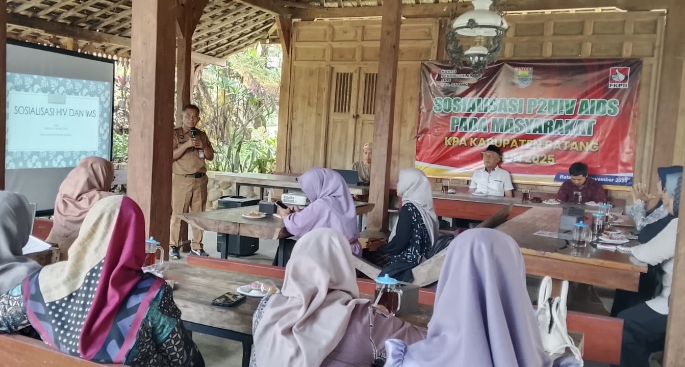 Kasus HIV di Batang Tembus 1.059 Orang, Pemkab Libatkan Semua Pihak dalam Sosialisasi