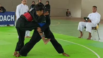 Uji Kelihaian Jurus, Pesilat di Batang Ramaikan Kejuaraan Silat Open