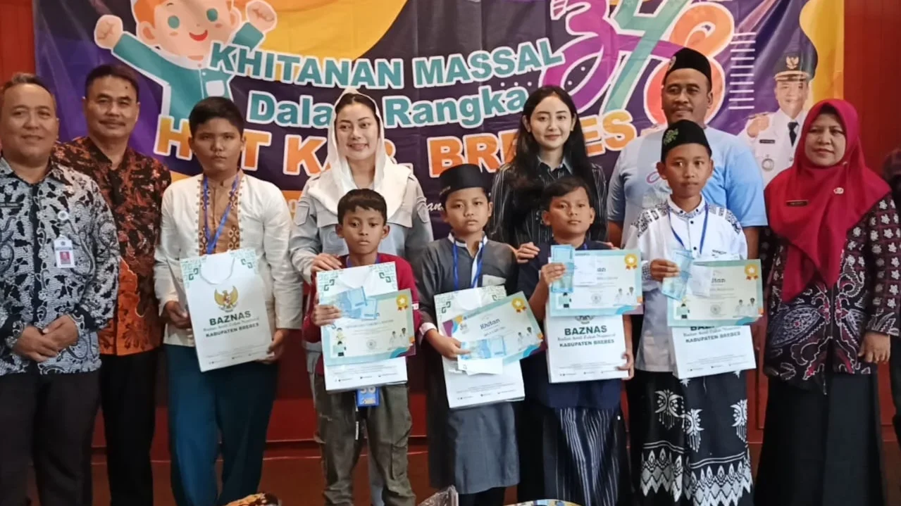 Bayi Umur 10 Bulan Ikut Khitan Massal Gratis HUT ke 348 Brebes di RSUD Bumiayu