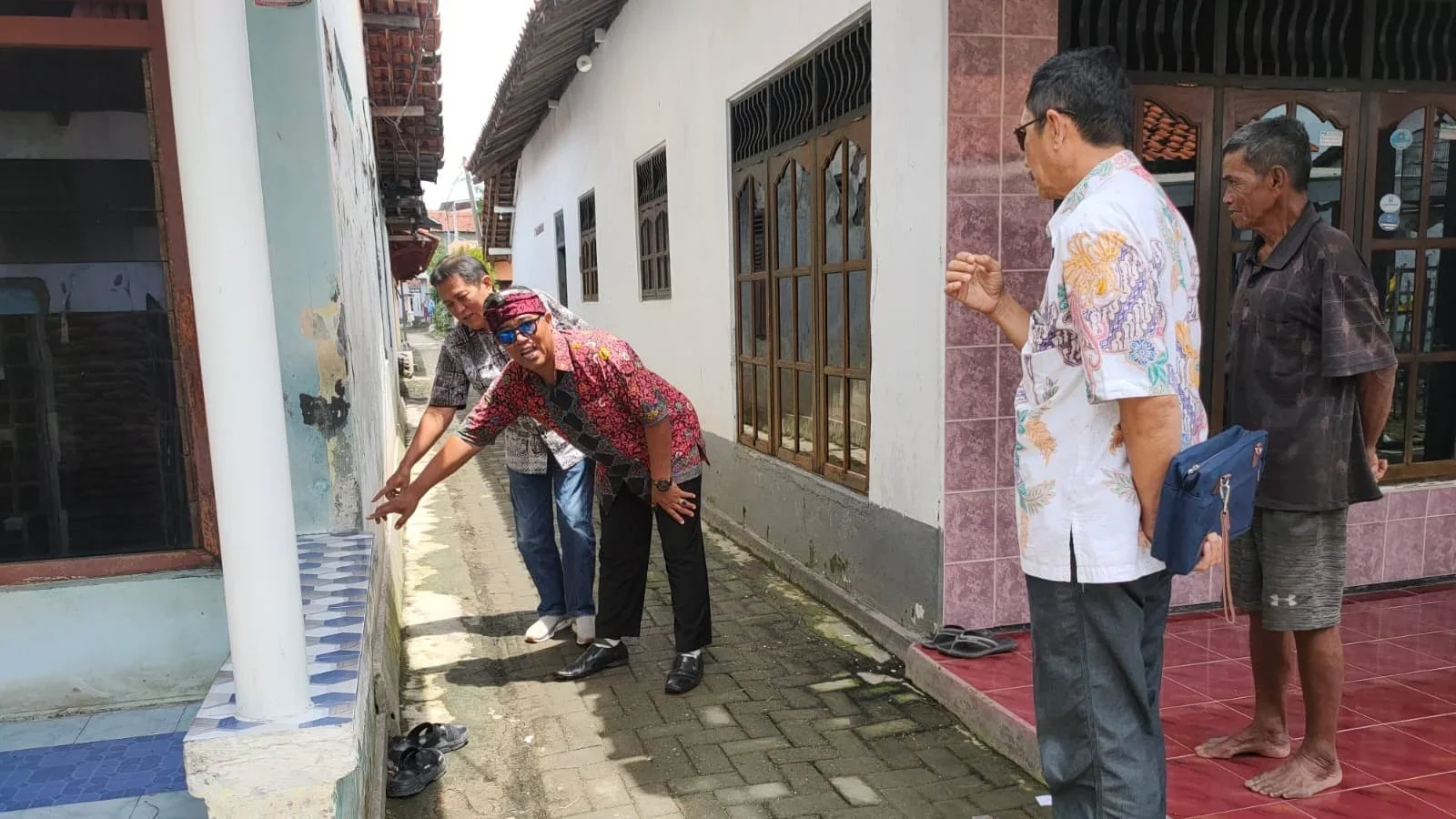 Sutari Tinjau Banjir Krandon Tegal, Usulkan Bozem Mini dan Normalisasi Saluran