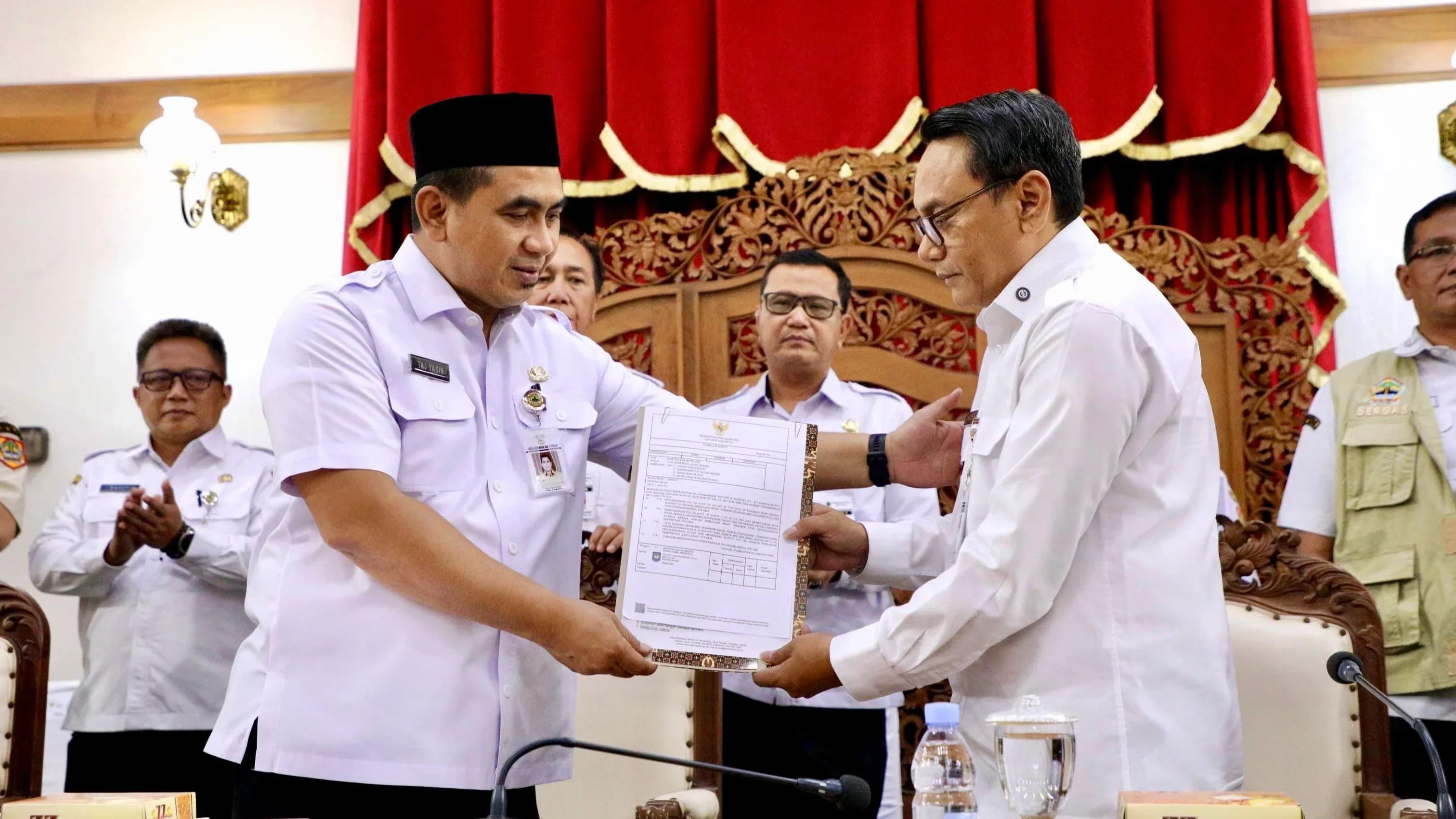  Wakil Bupati Pati, Risma Ardhi Chandra, resmi ditunjuk sebagai Pelaksana Tugas (Plt) 