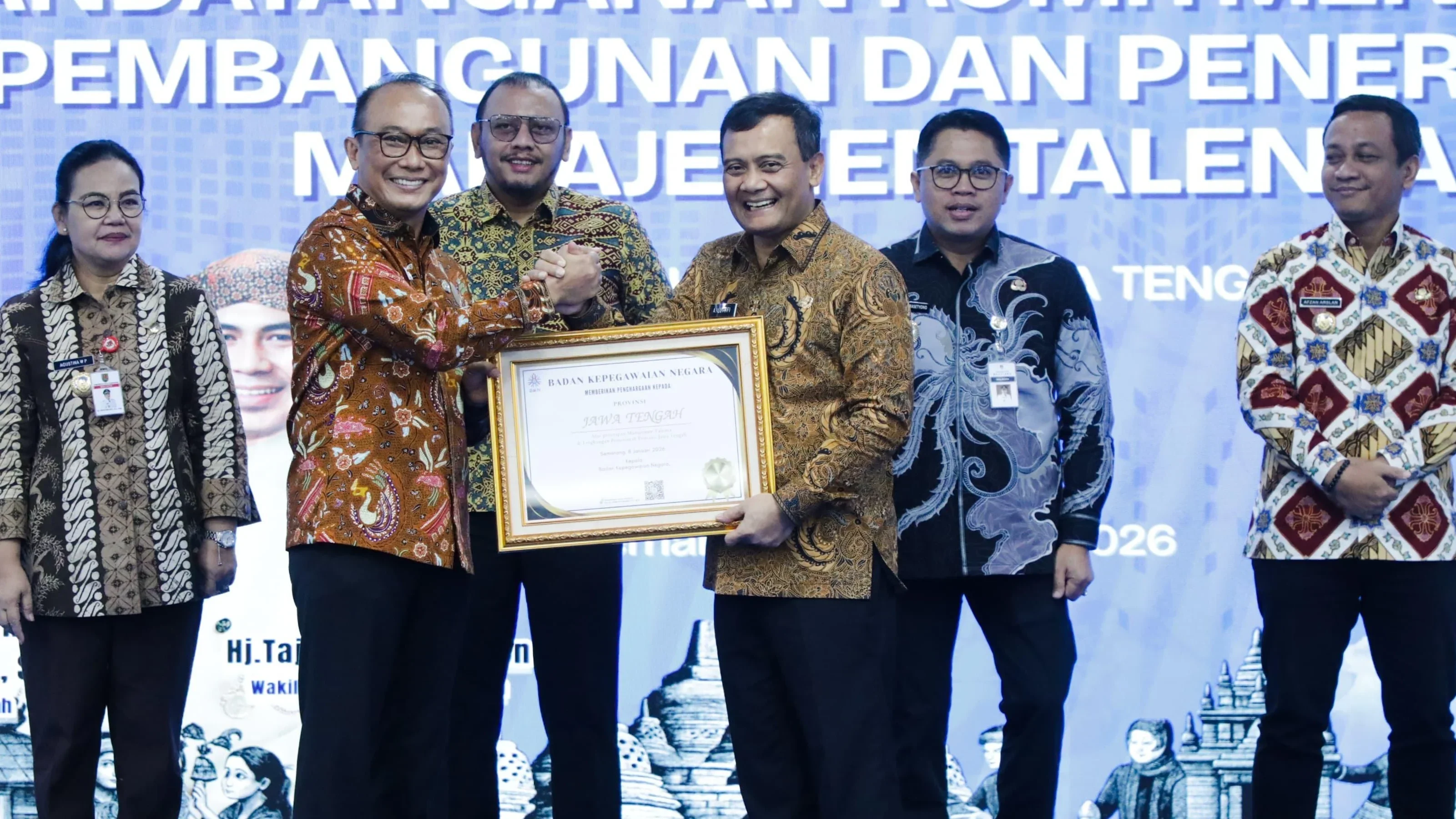 Jawa Tengah Perkuat Manajemen Talenta ASN, Kepala BKN: Bisa Jadi Barometer Nasional