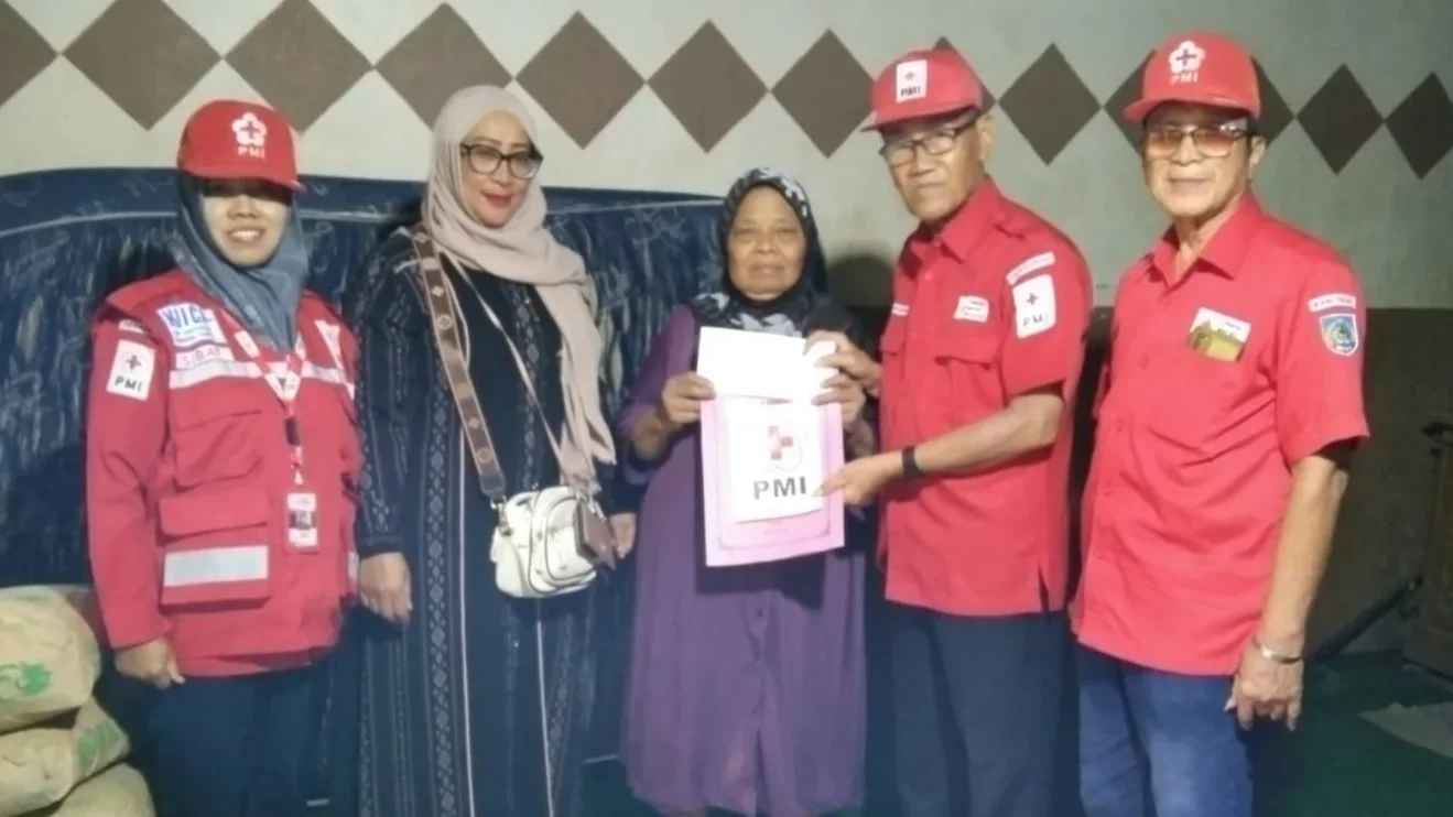 PMI Kabupaten Tegal Salurkan Bantuan untuk Warga Terdampak Bencana
