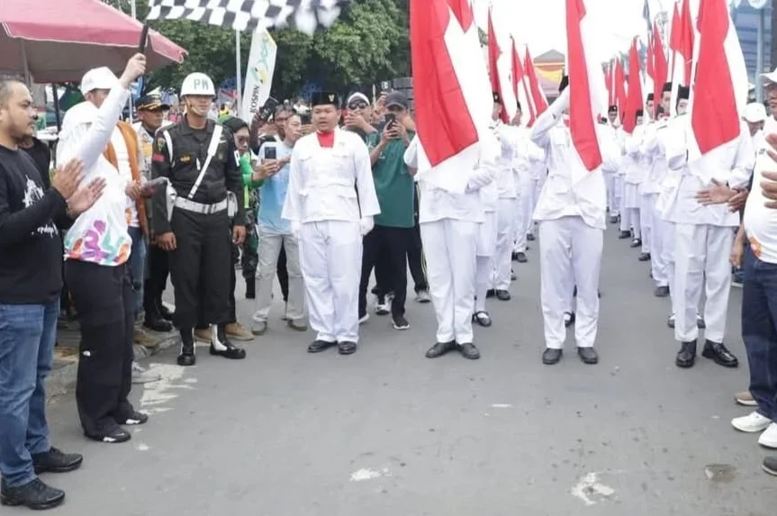 HUT ke 348 Brebes, 1.200 Peserta Ikuti Napak Tilas KH Syatori