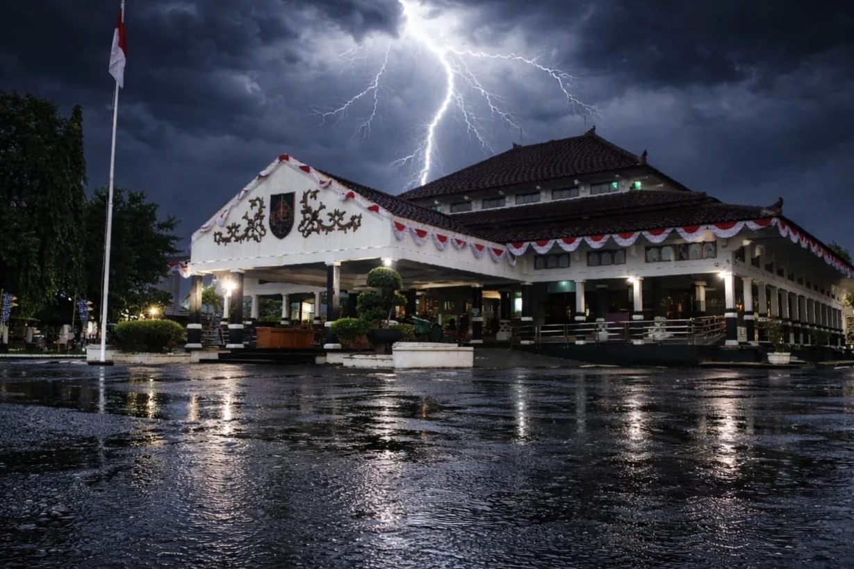 Prakiraan Cuaca Pemalang Hari Ini Jumat 30 Januari 2026 Siang Hujan Petir