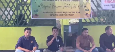 Sekar KPH Kendal Dorong Agroforestry Berkelanjutan, Salurkan Ribuan Bibit Kopi dan Karet