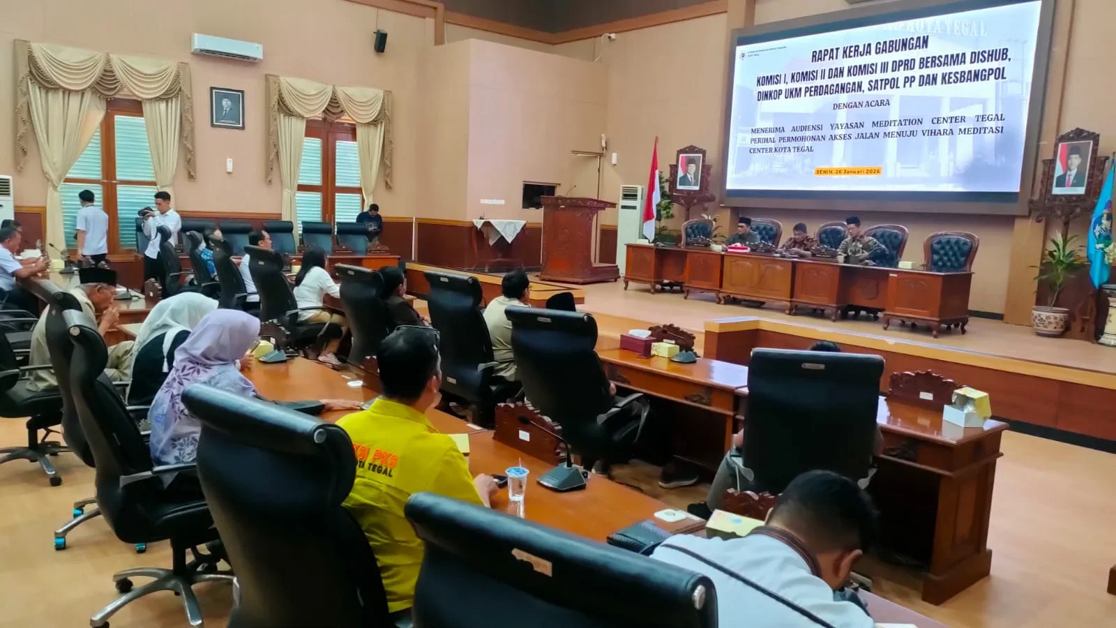 Permohonan Akses Vihara Slamet Riyadi Masuk Pembahasan DPRD Kota Tegal