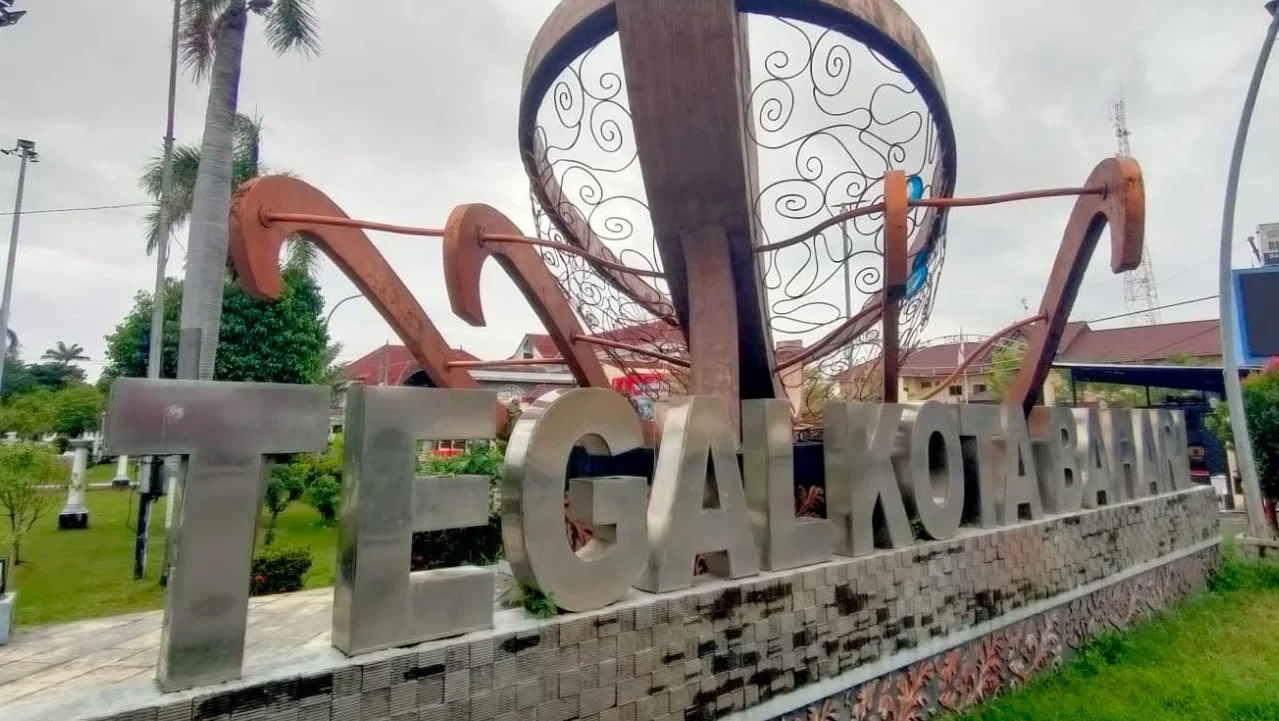 Ilustrasi cuaca berawan di Kota Tegal.