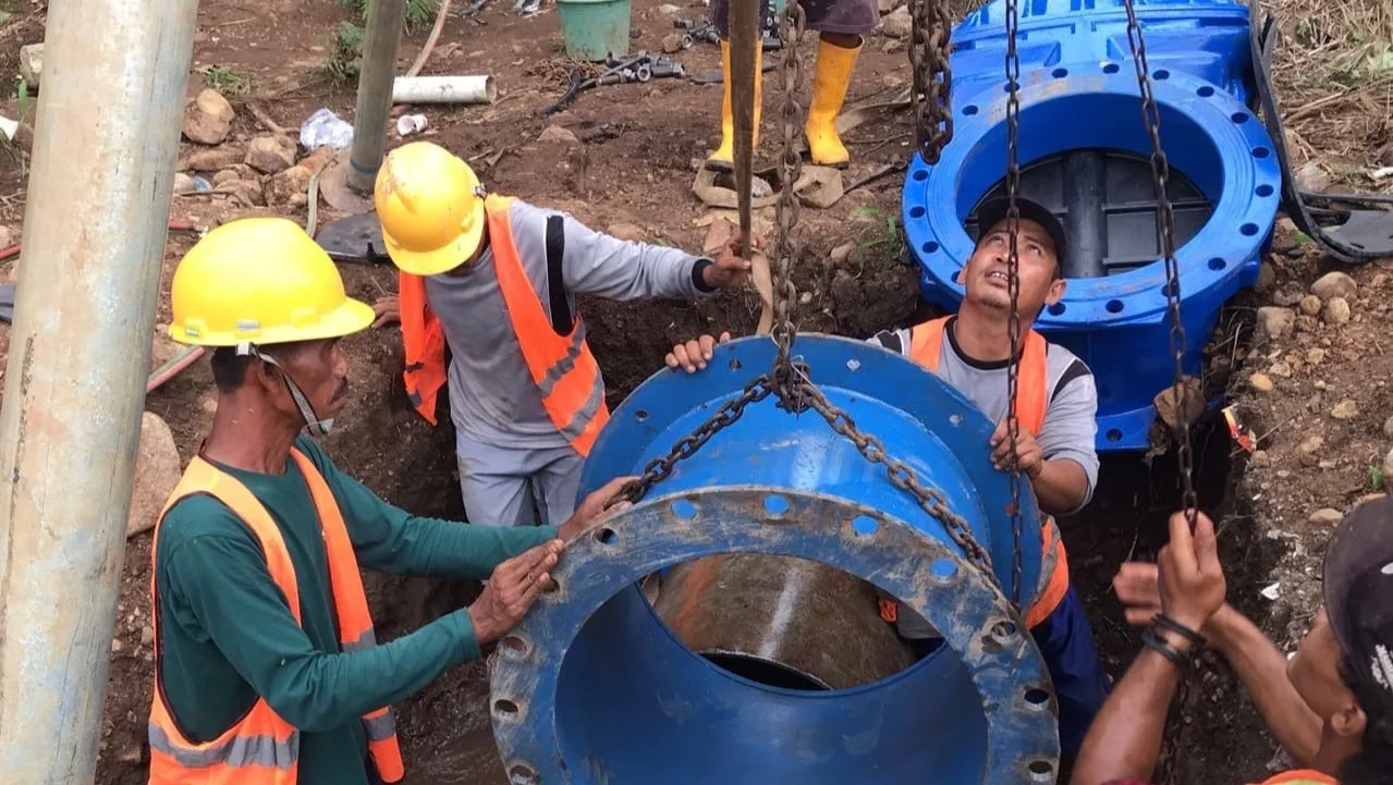 Gangguan Aliran Air SPAM Bregas, Distribusi Air di Empat Kecamatan Kota Tegal Terdampak