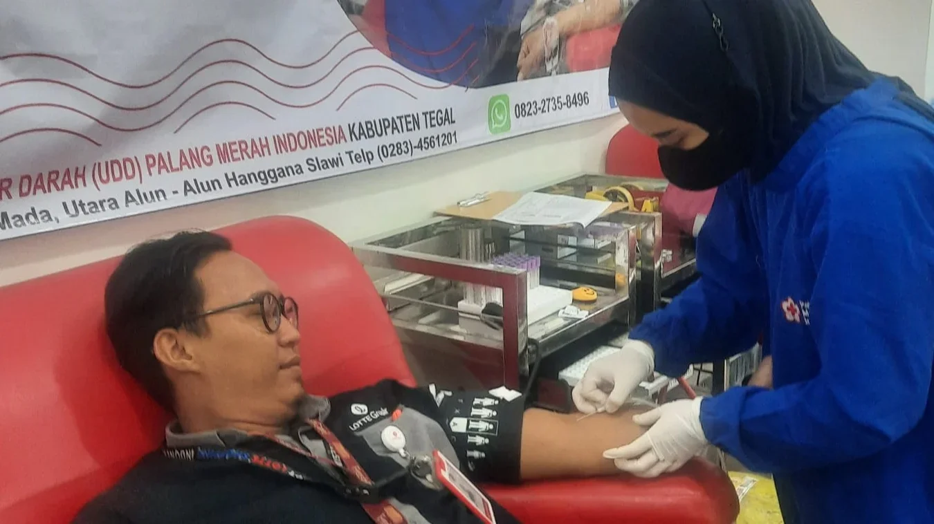 Stok Darah PMI Kabupaten Tegal 31 Januari 2026, Tersedia 57 Kantong