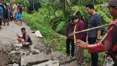 Jalan Bangbayang–Cilinduk Brebes Ambles, Mobilitas Warga Terganggu