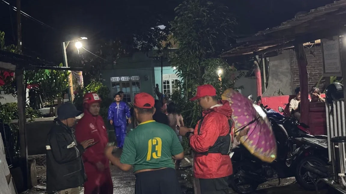 Banjir Terjang Desa Prupuk Utara Kabupaten Tegal