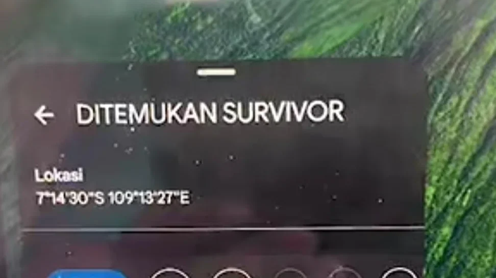 Survivor Ditemukan di atas Jalur Gunung Malang
