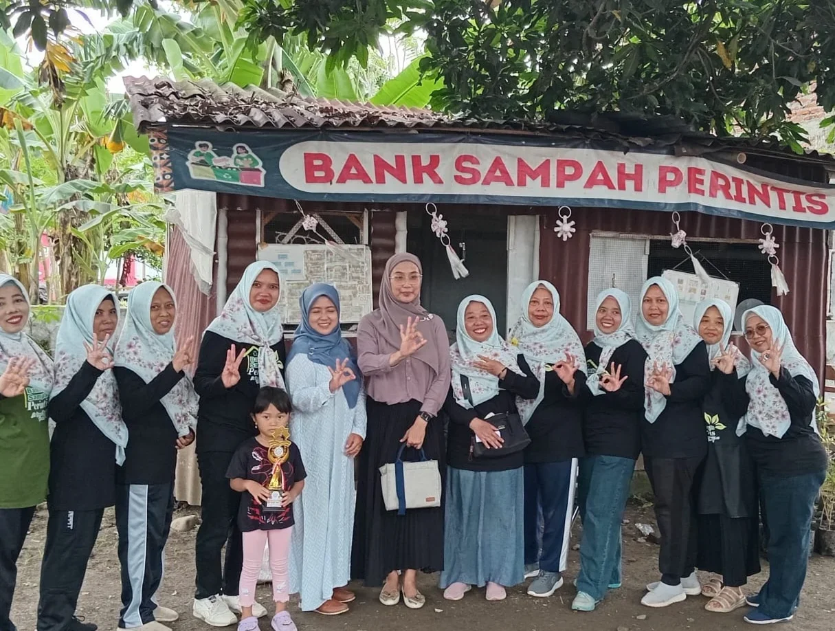 Milad ke-2 Meriah, Bank Sampah Perintis Procot Slawi Rancang Program Ketahanan Pangan