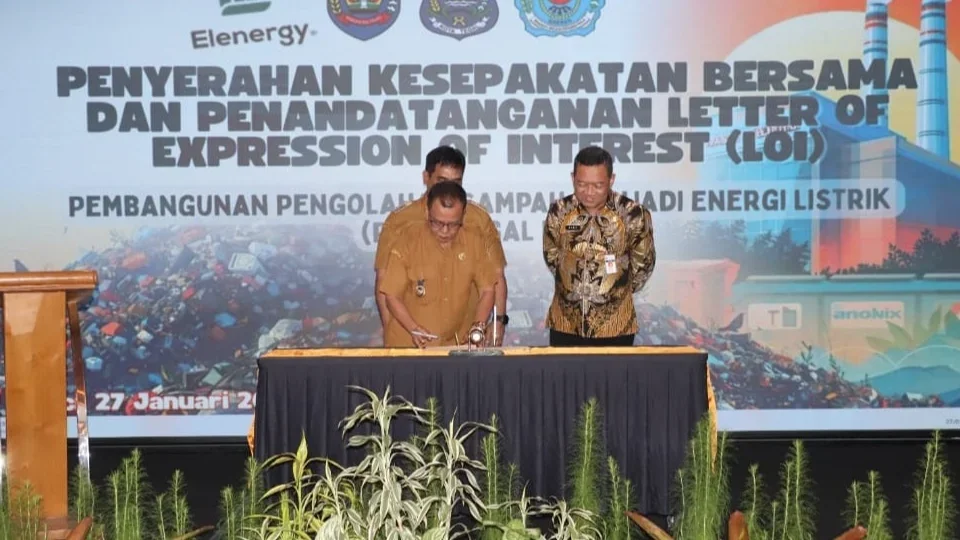 Pemkab Brebes Teken Mou Pengolahan Sampah Jadi Energi Listrik
