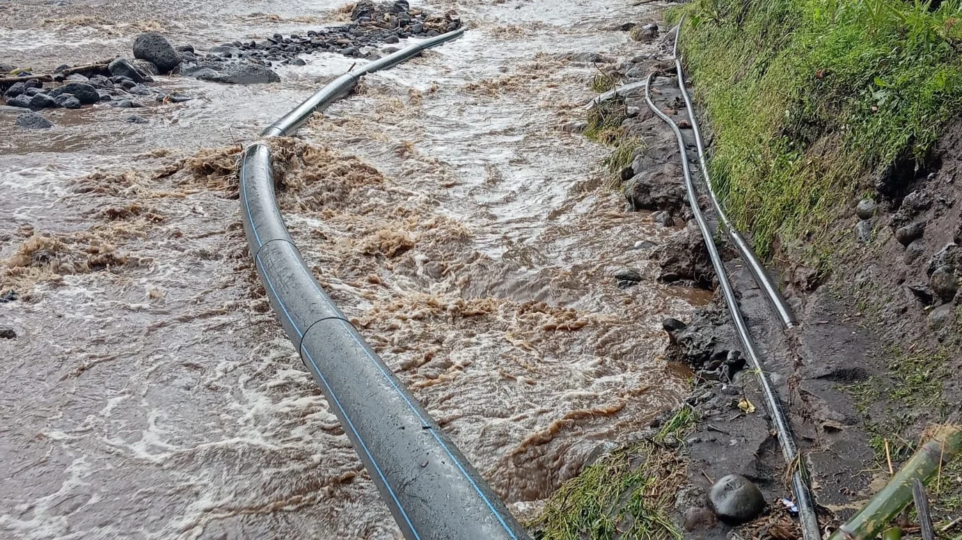 Banjir Bandang Rusak Pipa PDAM Pemalang, Pasokan Air Terancam Turun