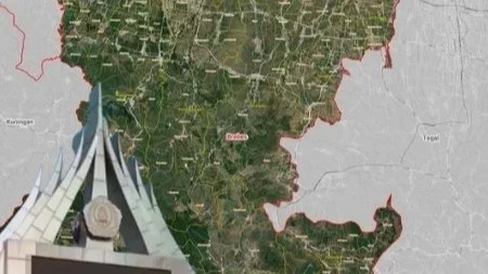 Peta Kabupaten Brebes