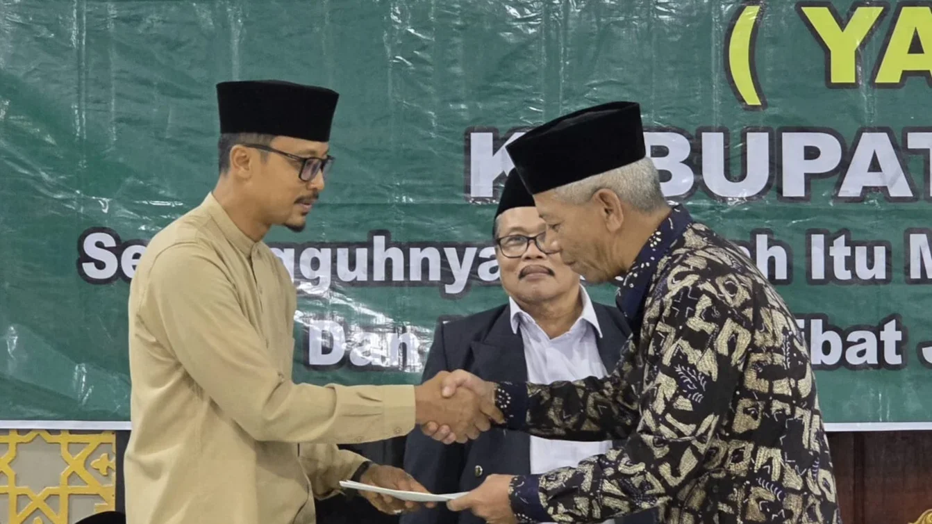 YAUMI Kabupaten Tegal Salurkan Rp34 Juta ke Kecamatan Bumijawa