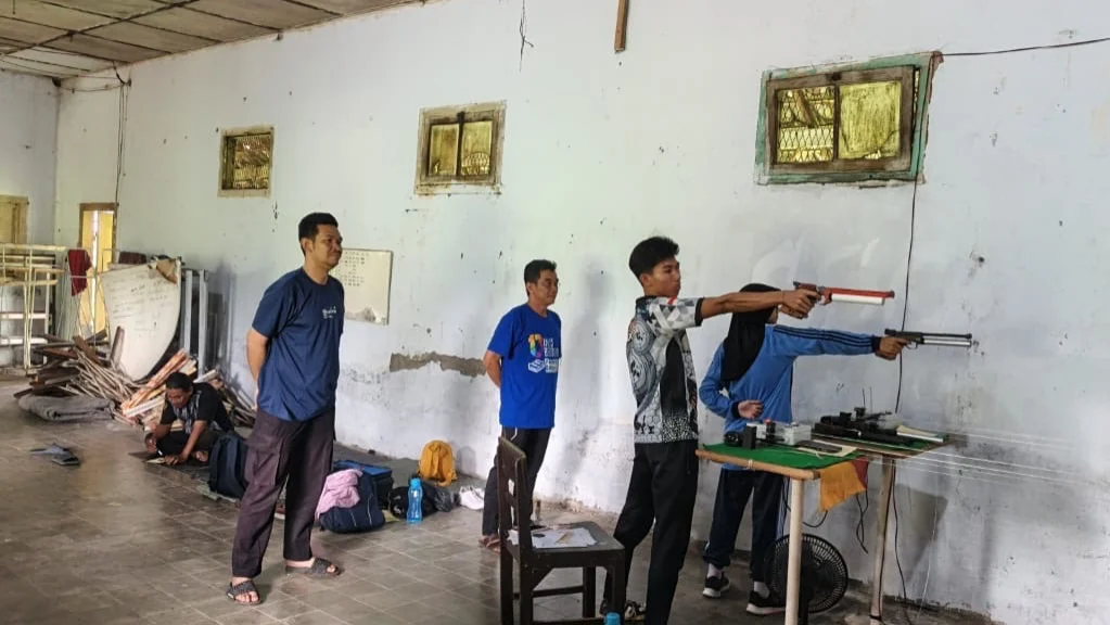 KONI Kabupaten Tegal Tinjau Kesiapan Atlet Menembak, Berpotensi Raih Prestasi