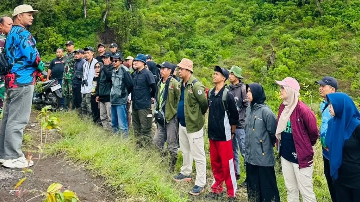 Tak Hanya Menanam, DLH Brebes Perkuat Perawatan Hutan Sirampog