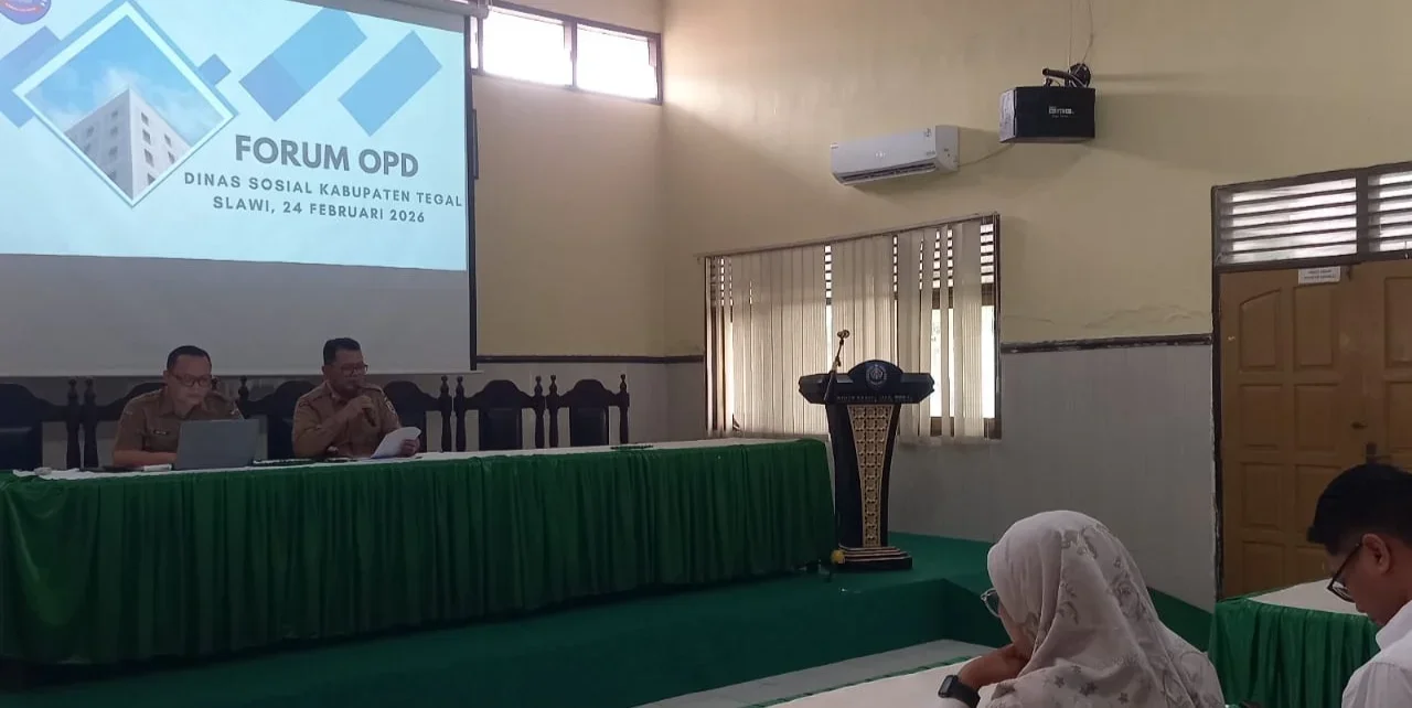 Rakor OPD Dinsos Pemkab Tegal
