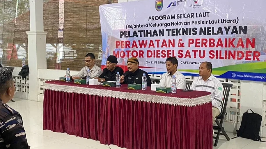 BPI Latih Nelayan Batang Perbaiki Mesin Kapal, Bisa Hemat Jutaan Rupiah per Tahun