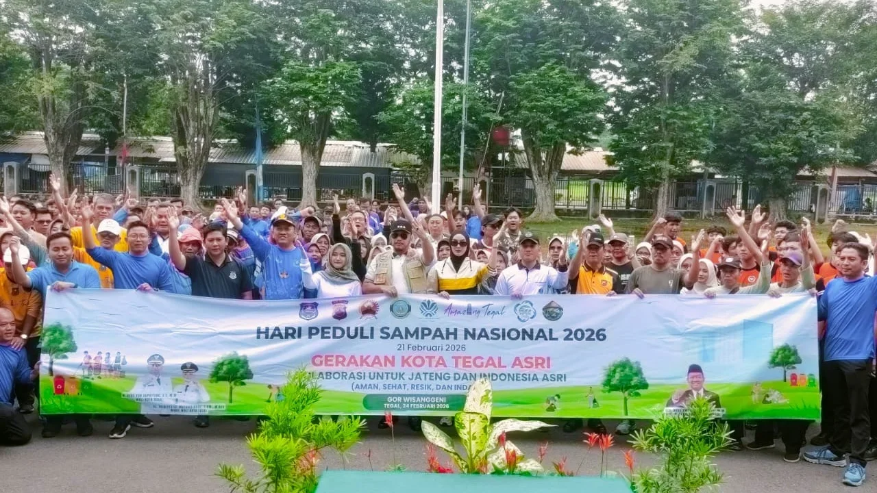 Momentum HPSN 2026, Dedy Yon Gaungkan Gerakan Kota Tegal Asri