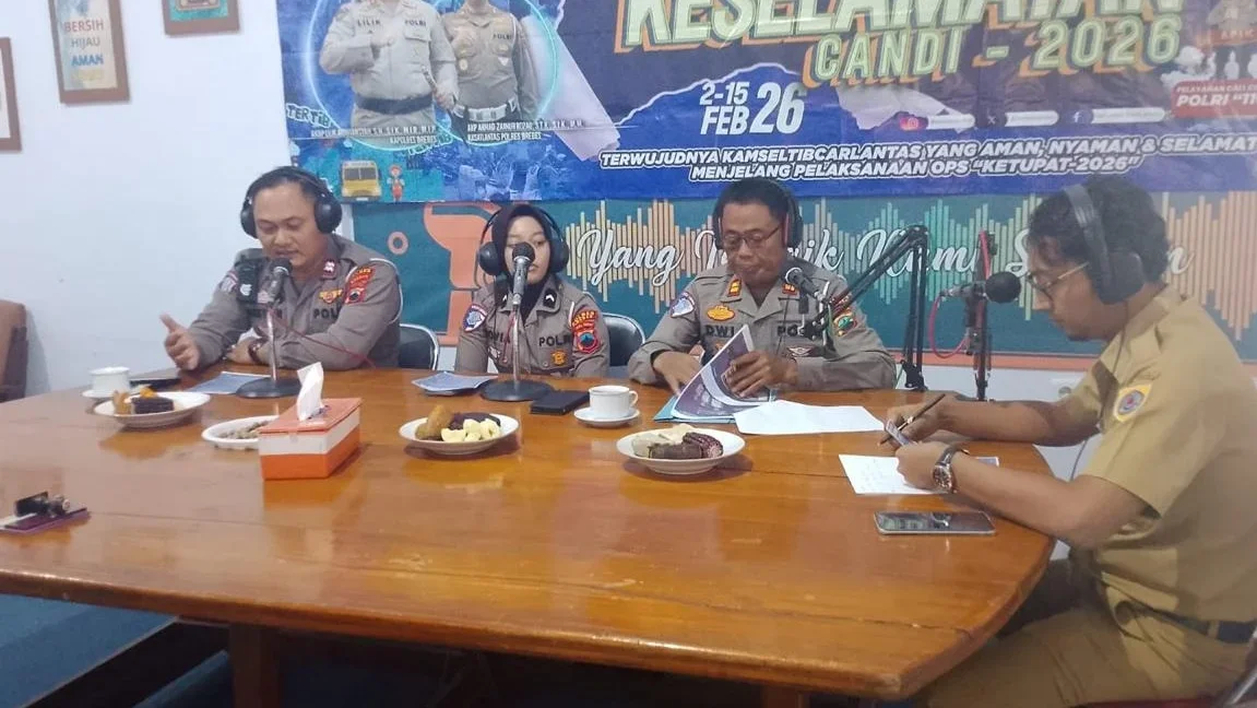 Satlantas Polres Brebes Gencarkan Sosialisasikan Operasi Keselamatan Candi 2026, Ini Tujuannya