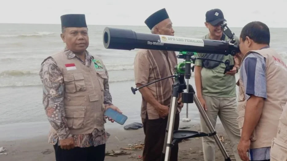 DPD LDII Pemalang Laksanakan Pengamatan Hilal Awal 1 Ramadhan 1447 H