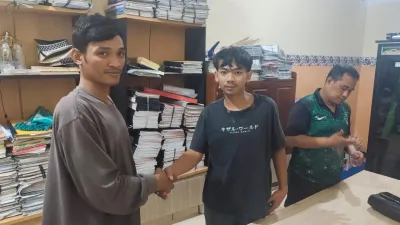 Berdamai, Kecelakaan di Jalur Patean-Temanggung Kendal Diselesaikan Kekeluargaan