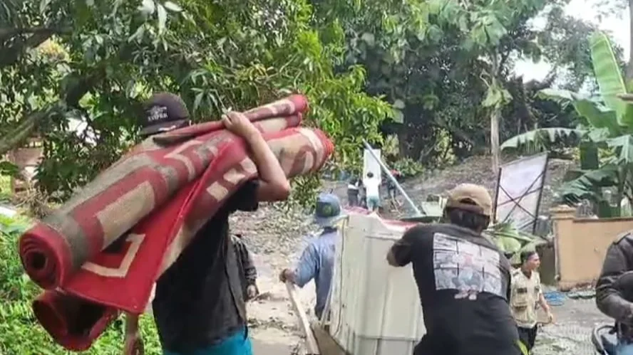 Ini Data Kerusakan Rumah dan Tempat Pengungsian Bencana Tanah Bergerak di Padasari Tegal