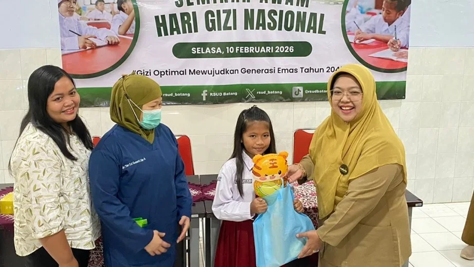 Hari Gizi Nasional, RSUD Batang Dorong Edukasi Menu Seimbang bagi Anak