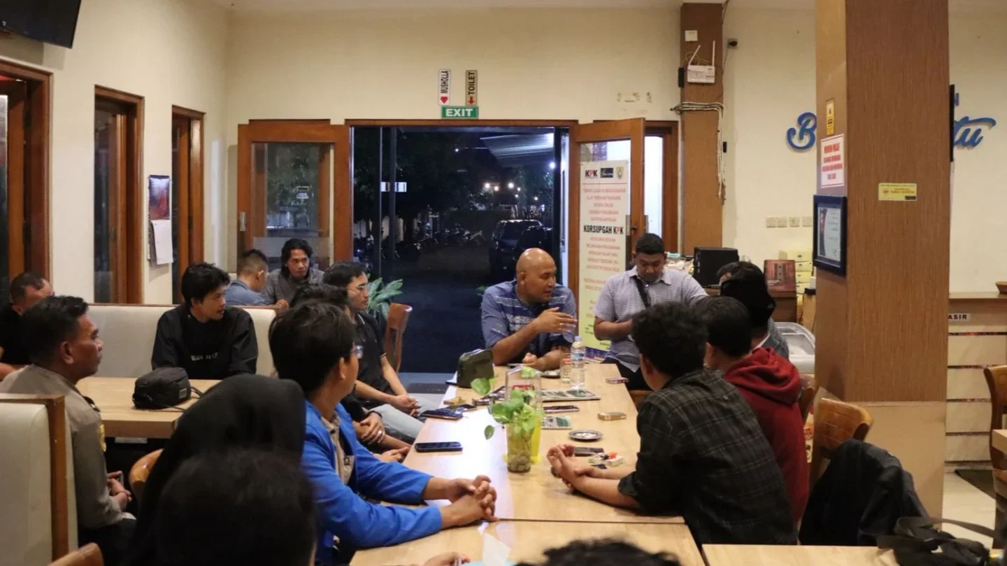 Harkamtibmas Kondusif, Polres Kendal Pererat Komunikasi dengan Mahasiswa dan Pemuda