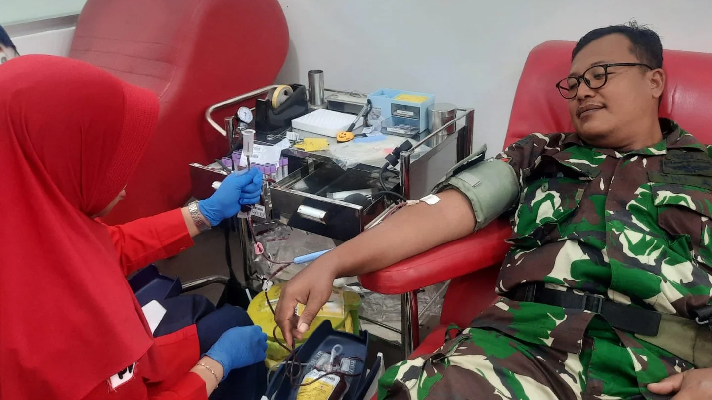 Stok Darah PMI Kabupaten Tegal 22 Februari 2026, Tersedia 64 Kantong, agolongan Darah AB+ Kosong