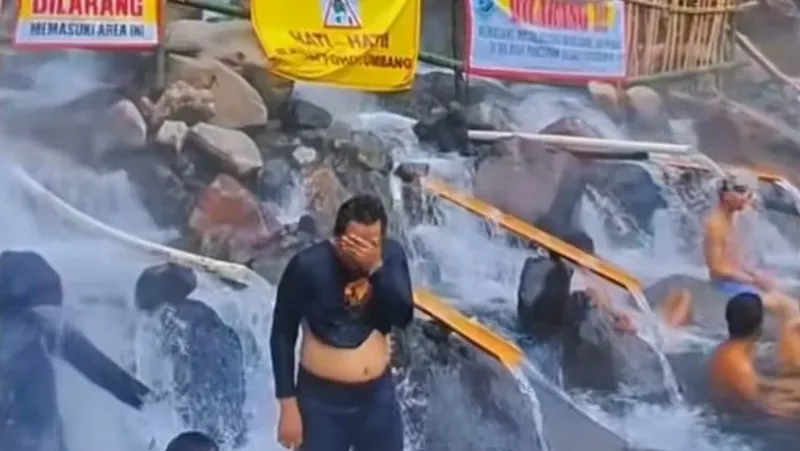 Cuaca Wisata Guci Tegal Hari Ini 26 Februari 2026, Hujan Sejak Pagi Hingga Sore