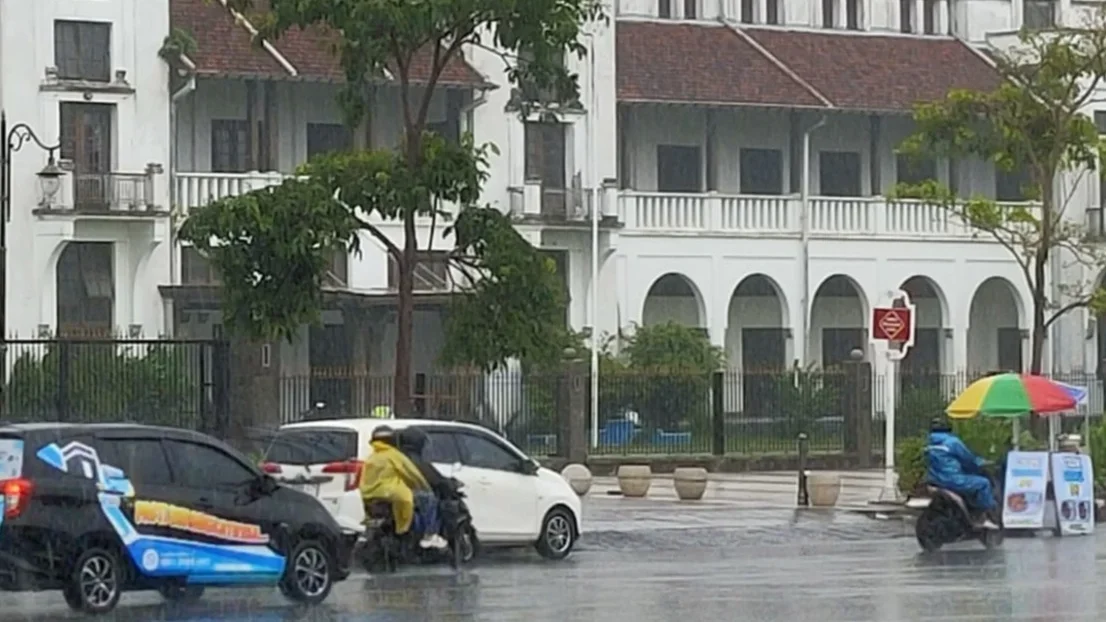 12 Februari 2026, Kota Tegal Diguyur Hujan Siang hingga Sore Hari