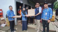Korpri Kabupaten Tegal Dukung Kelancaran Komunikasi Posko Pengungsian Padasari, Beri Bantuan Dua Unit Starlink