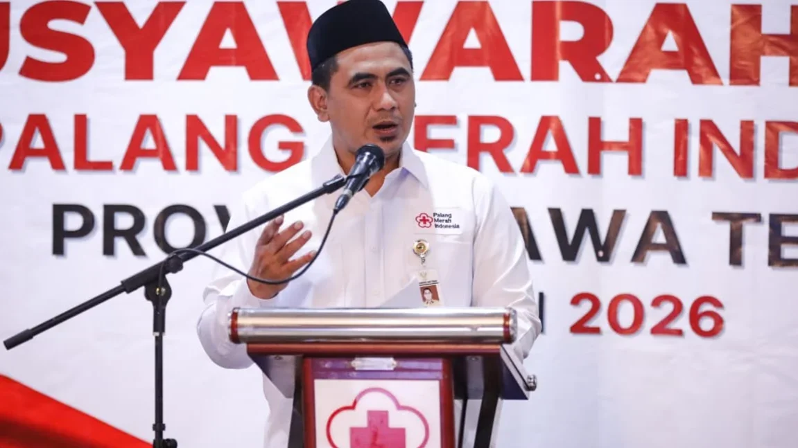 Wagub Taj Yasin Apresiasi Peran PMI Jateng dalam Penanganan Bencana dan Aksi Kemanusiaan