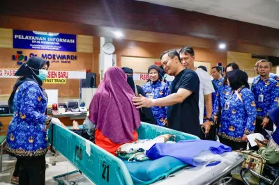 Gubernur Luthfi Tegaskan RS di Jateng Tak Boleh Tolak Pasien PBI JK