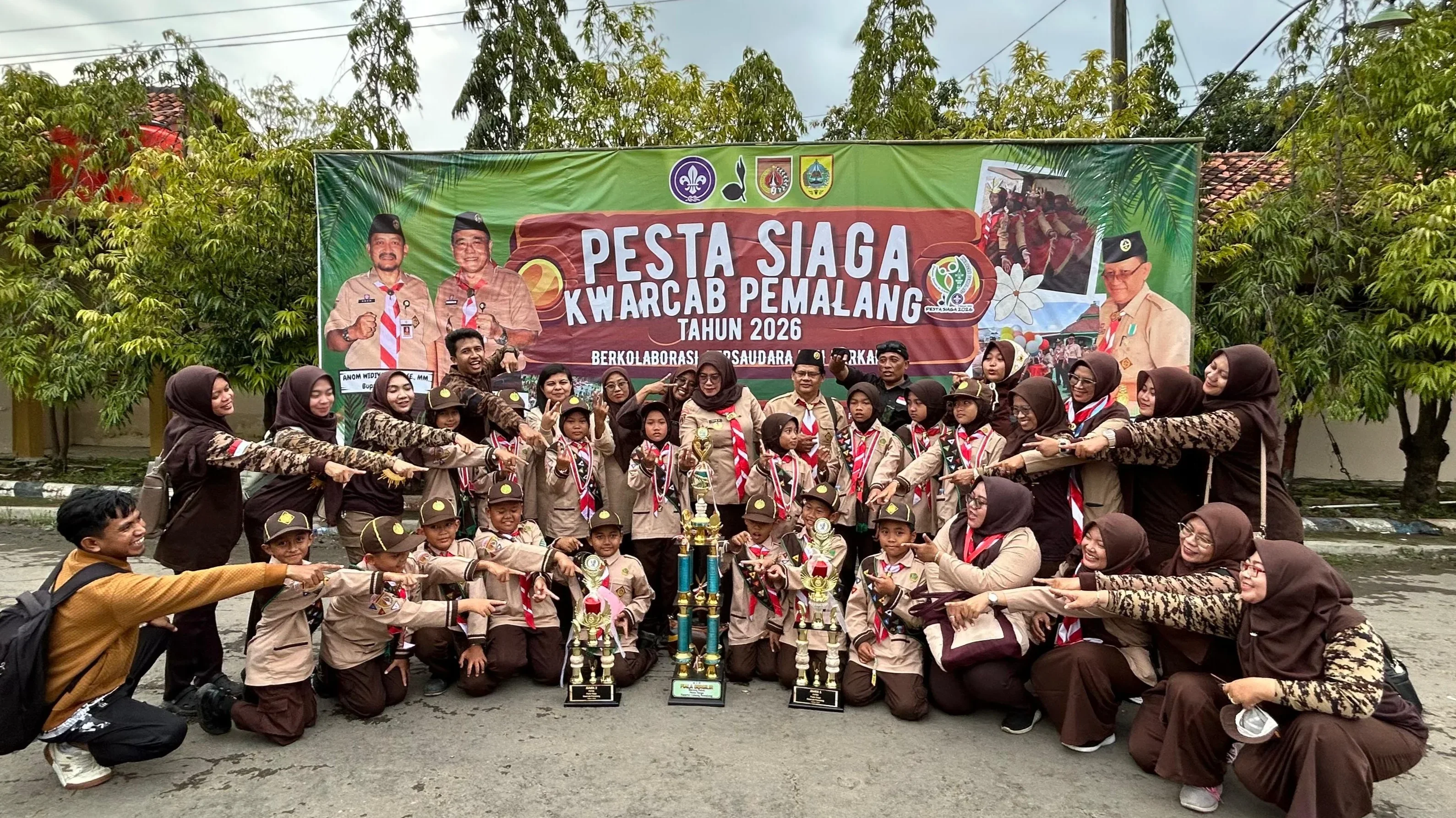 SDN 02 Kebondalem Pemalang Juara Umum Pesta Siaga
