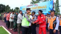 Apel Siaga Kamtibmas, Sinergi Tanpa Sekat Polres Pekalongan dan Forkopimda Kompak Jaga Kekhusyukan Ramadhan